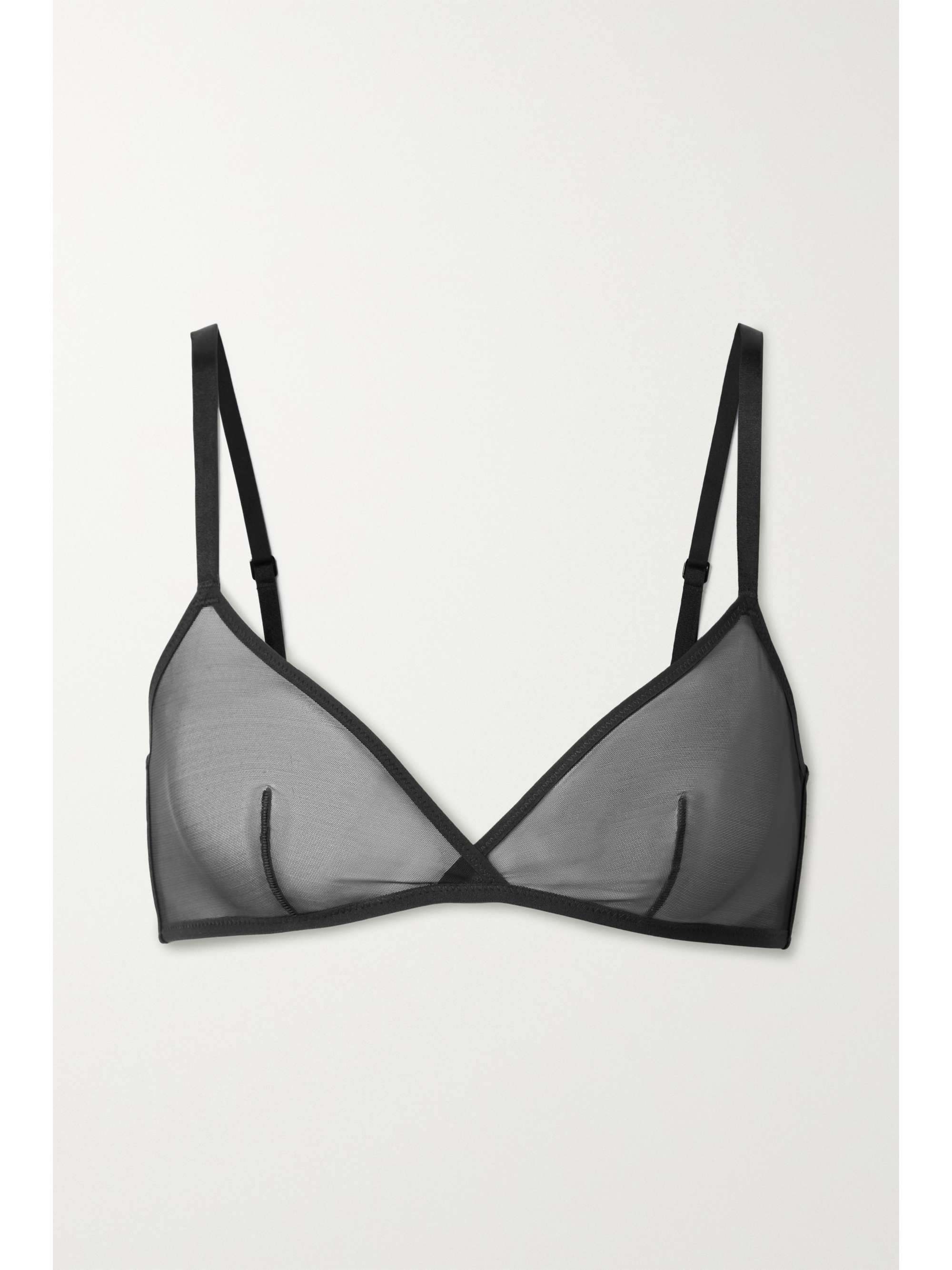 SKIMS Ultra Fine Mesh triangle bralette - Bronze
