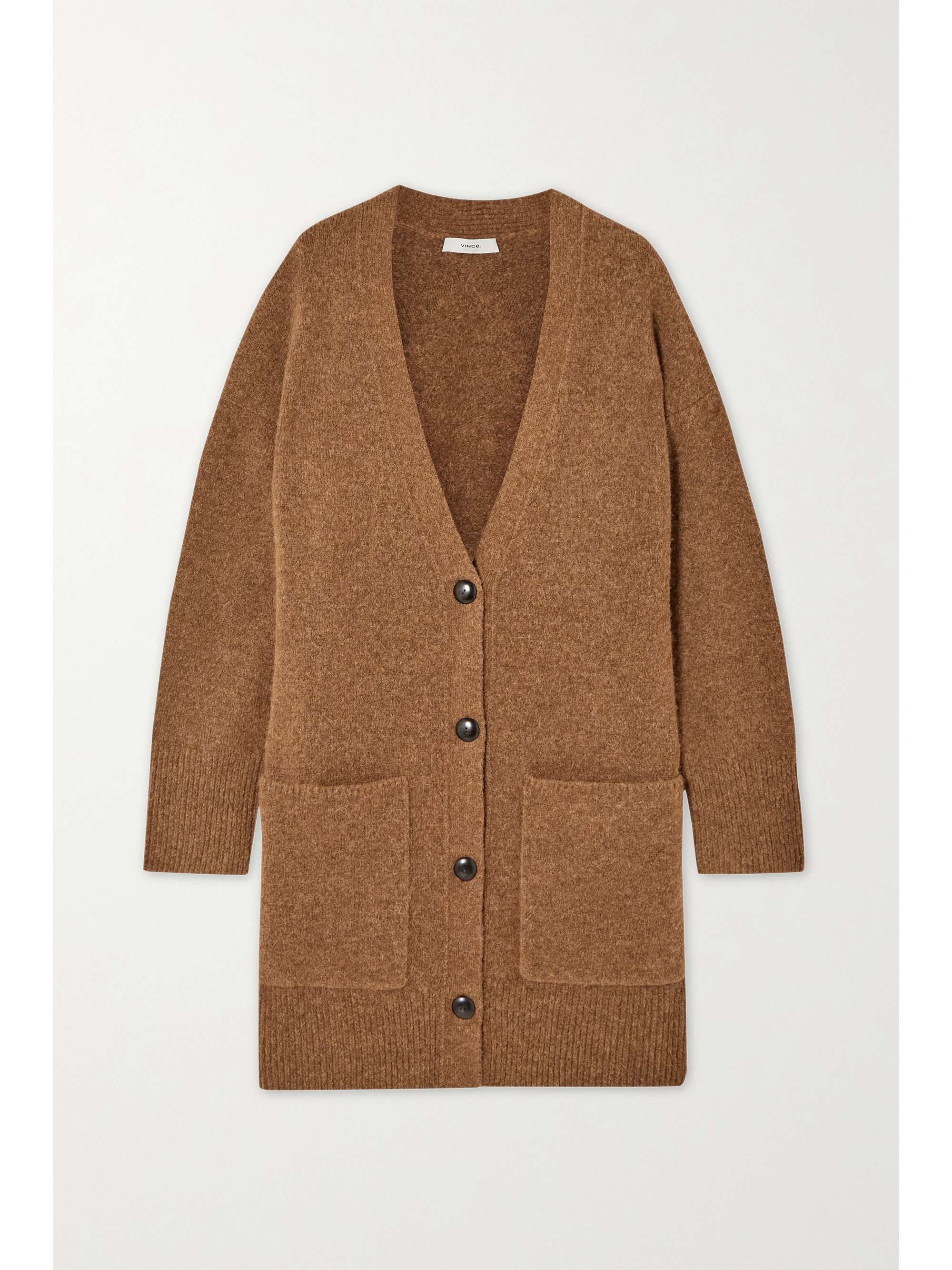 Vince - Knitted Cardigan - Brown - Large - Net A Porter