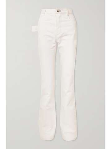 BOTTEGA VENETA High-rise slim-leg jeans
