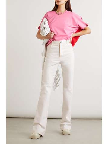 BOTTEGA VENETA High-rise slim-leg jeans
