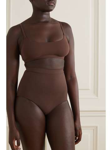 SKIMS Seamless Sculpt Sculpting Mid Waist briefs - Cocoa