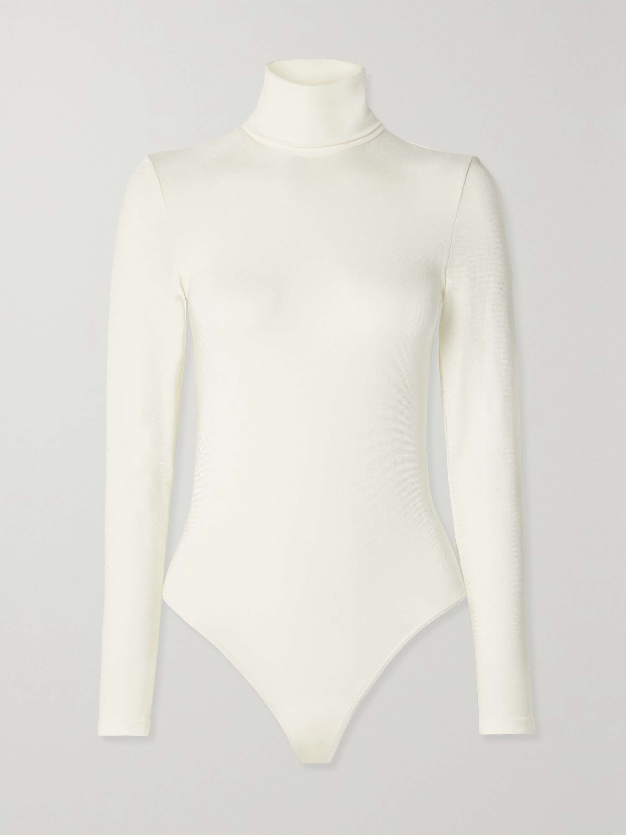 WOLFORD Colorado stretch-jersey turtleneck thong bodysuit | NET-A