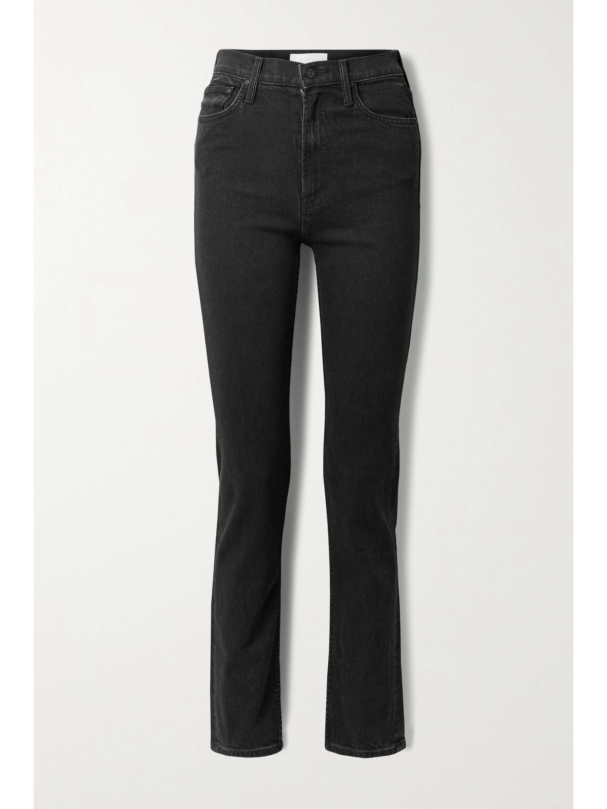 high-rise straight-leg jeans | MOTHER 