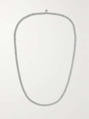 CAROLINA BUCCI Florentine 18-karat white gold necklace