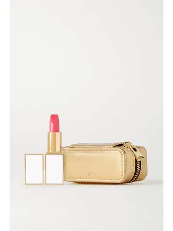 TOM FORD BEAUTY Lip Color Sheer and Metallic Leather Case Set - Paradiso