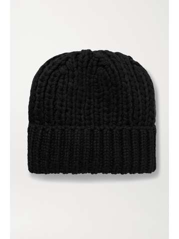 THE ROW Ayfer ribbed cashmere beanie
