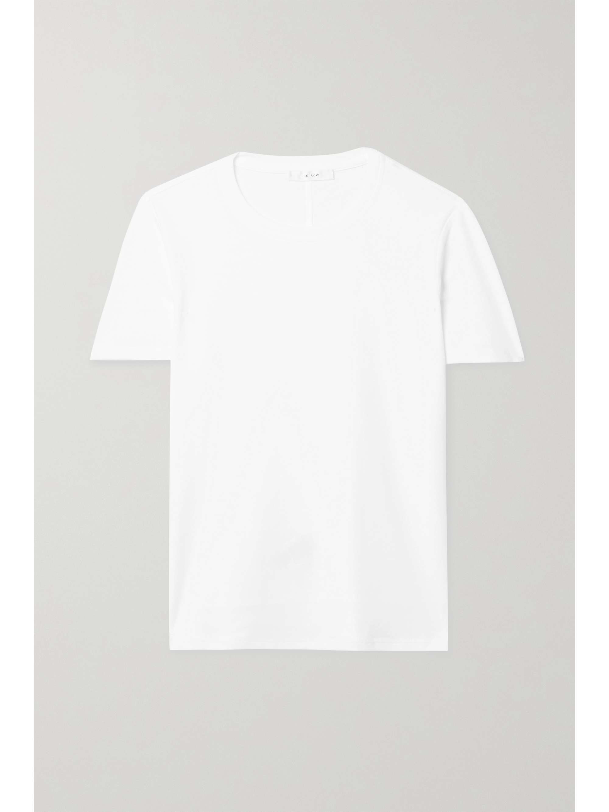 THEROW Wesler コットントップ　S ホワイト　Tシャツ