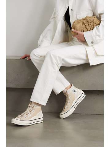 CONVERSE + Kim Jones Chuck 70 canvas and TPU high-top sneakers
