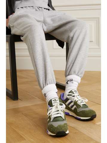 ADIDAS ORIGINALS Baskets en daim et en résille ZX 420