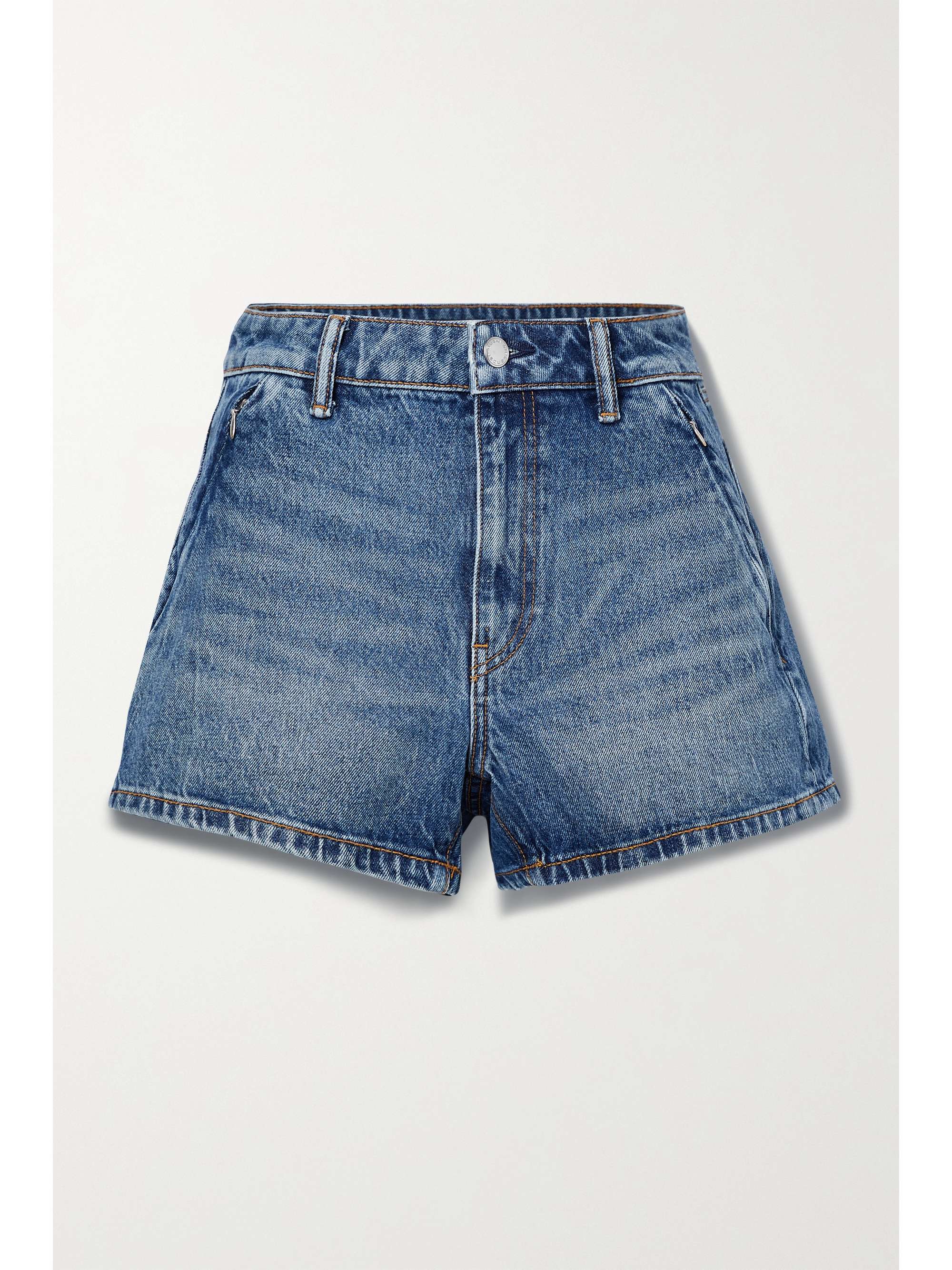 Mid denim Shorty denim shorts 