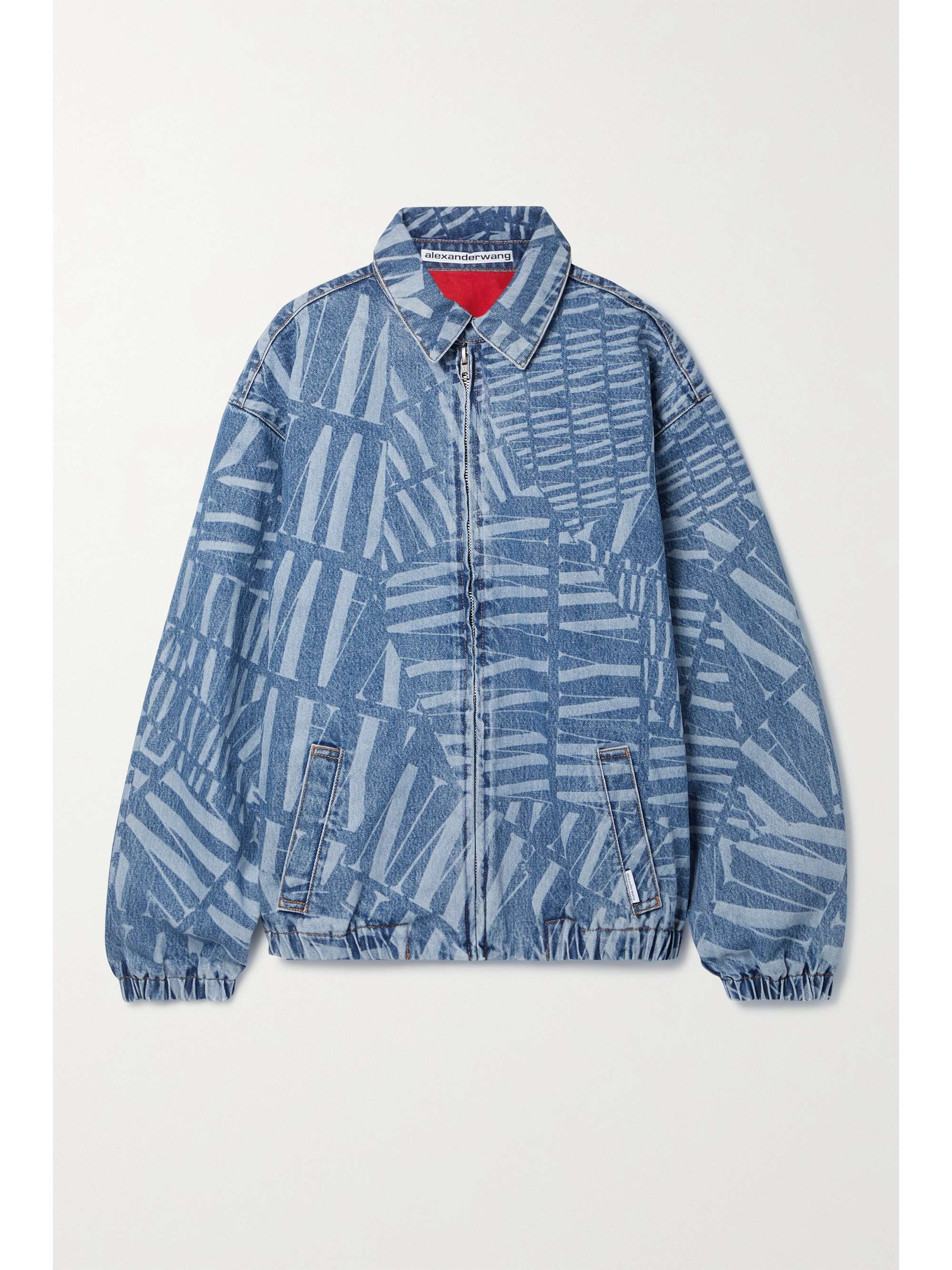 alexander wang jacket denim