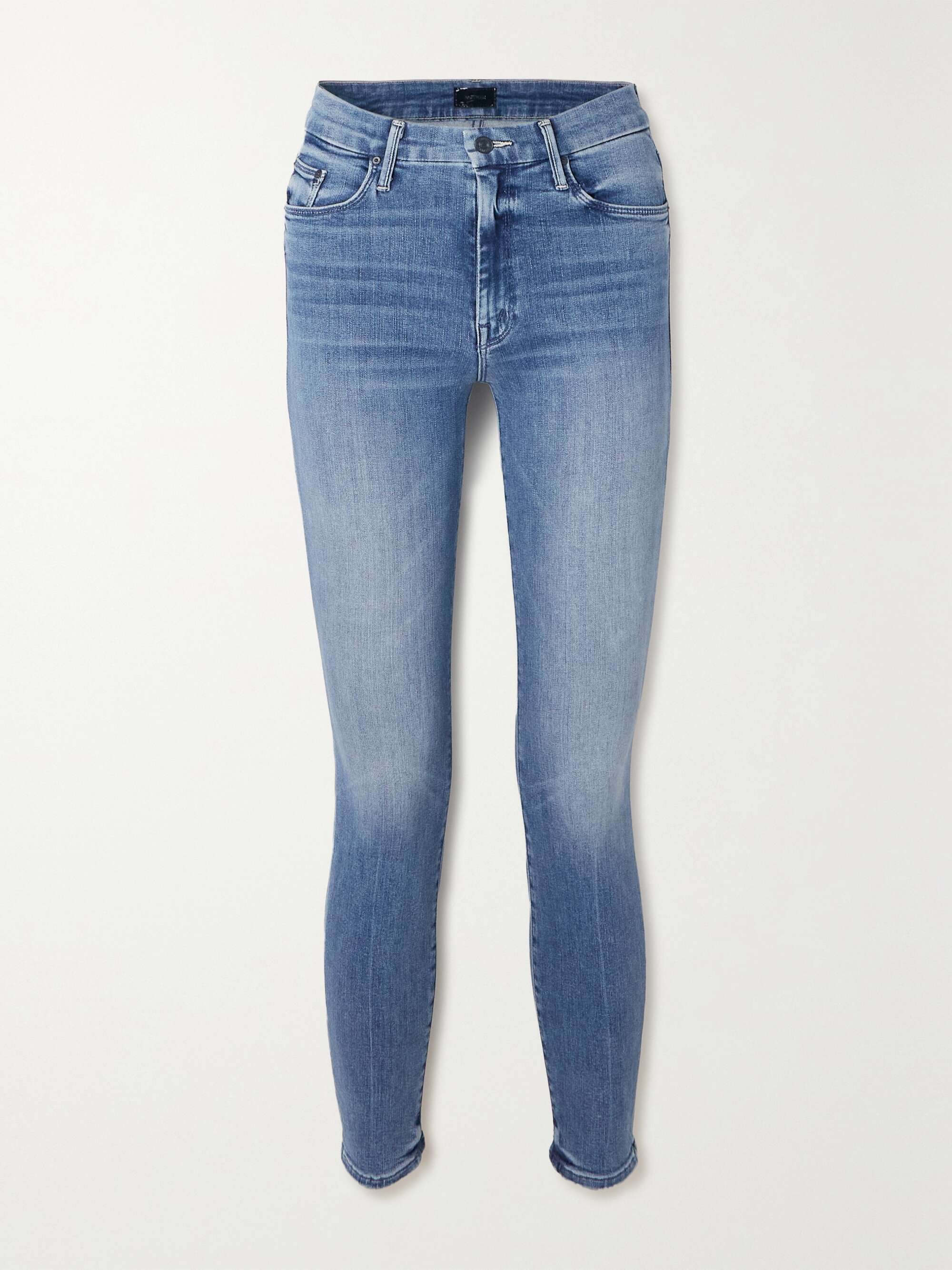 high-rise cropped skinny jeans | MOTHER 