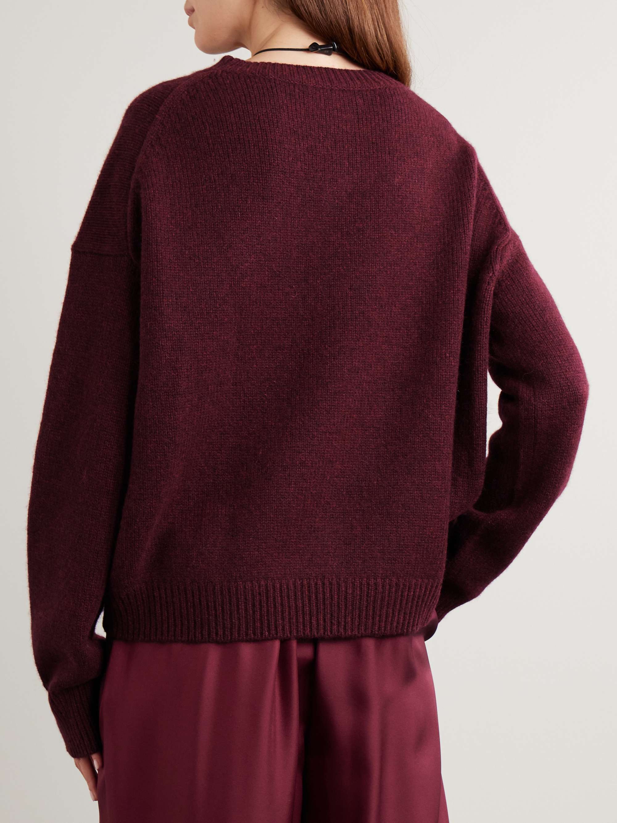 ARCH4 + NET SUSTAIN The Ivy cashmere sweater