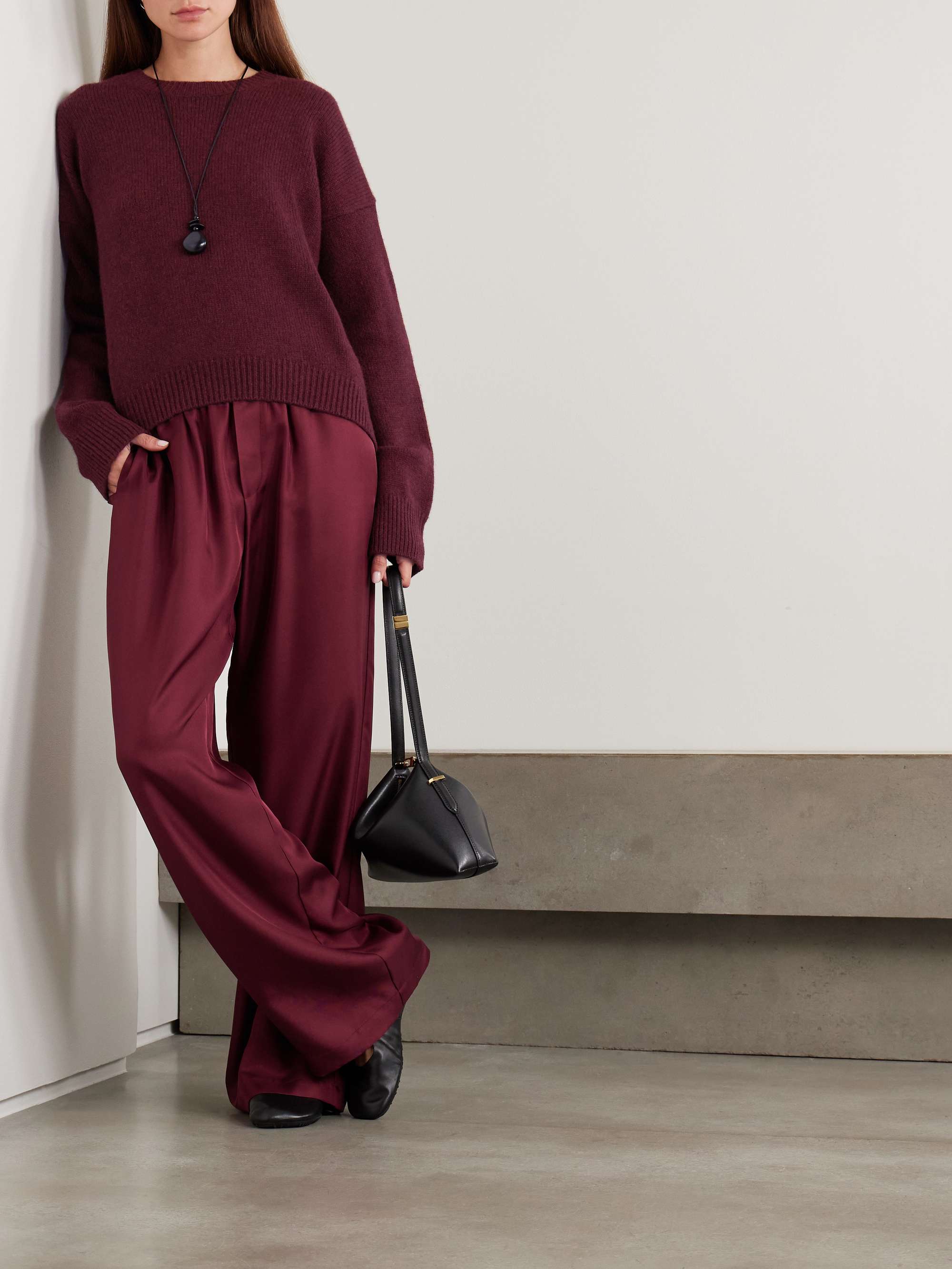 ARCH4 + NET SUSTAIN The Ivy cashmere sweater
