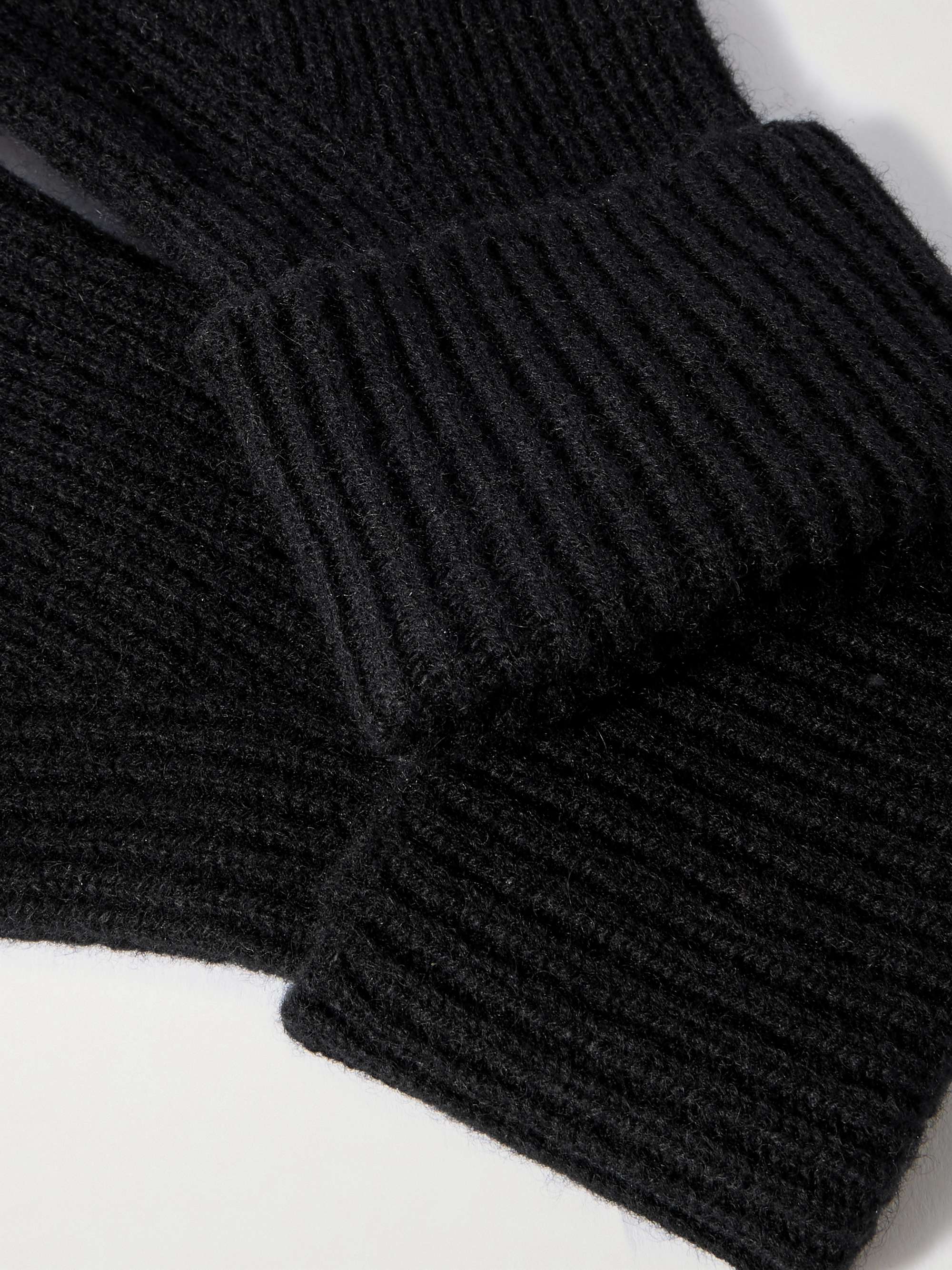 ARCH4 + NET SUSTAIN Julian gerippte Handschuhe aus Kaschmir