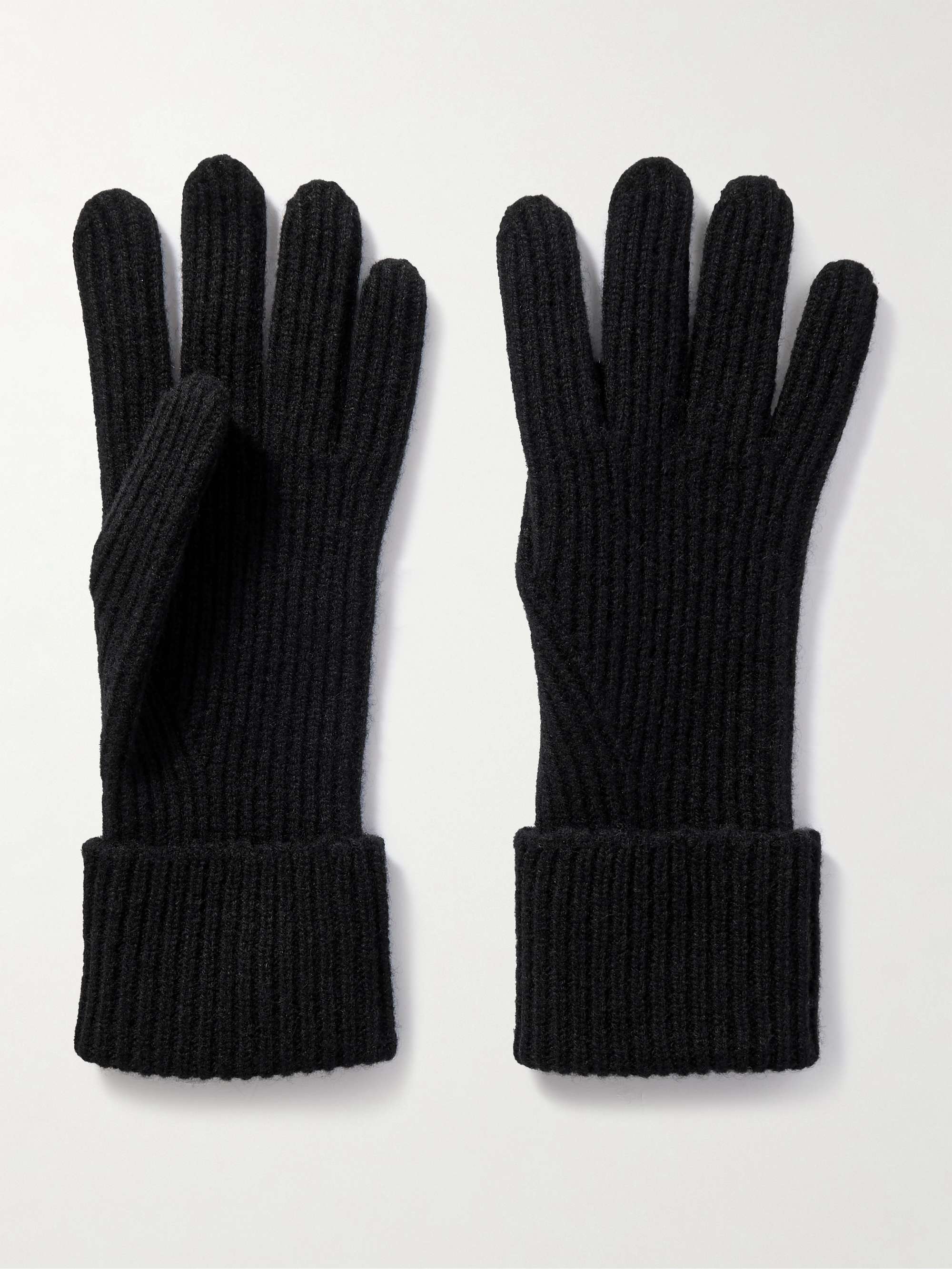 ARCH4 + NET SUSTAIN Julian gerippte Handschuhe aus Kaschmir