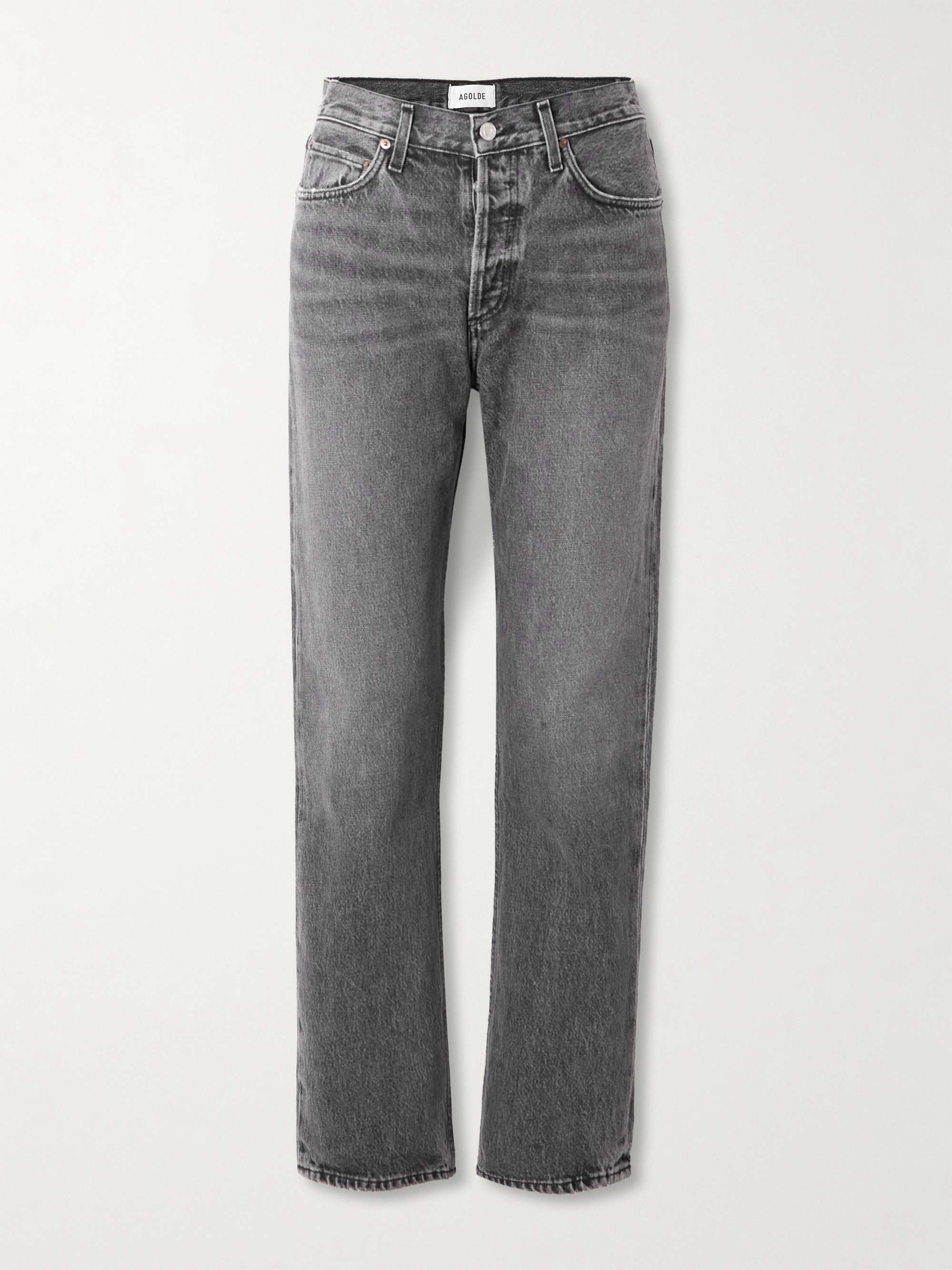 AGOLDE + NET SUSTAIN '90s Pinch Waist high-rise straight-leg organic jeans