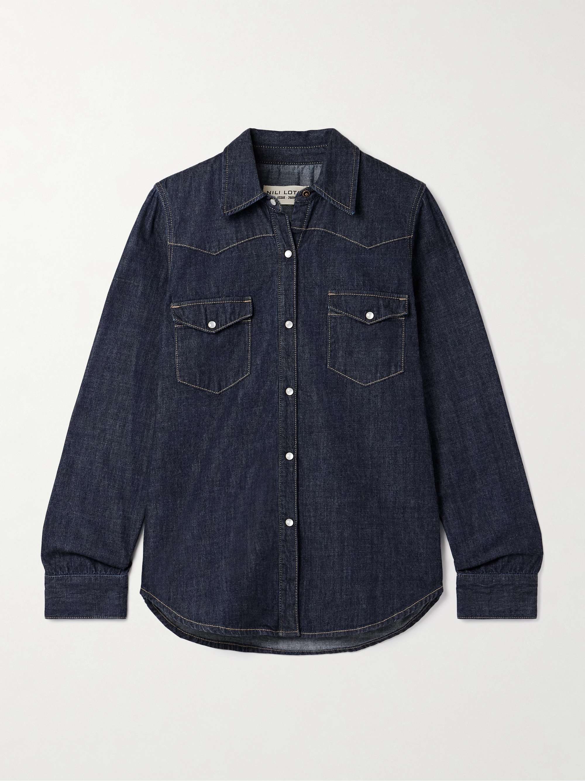 NILI LOTAN Travis denim shirt