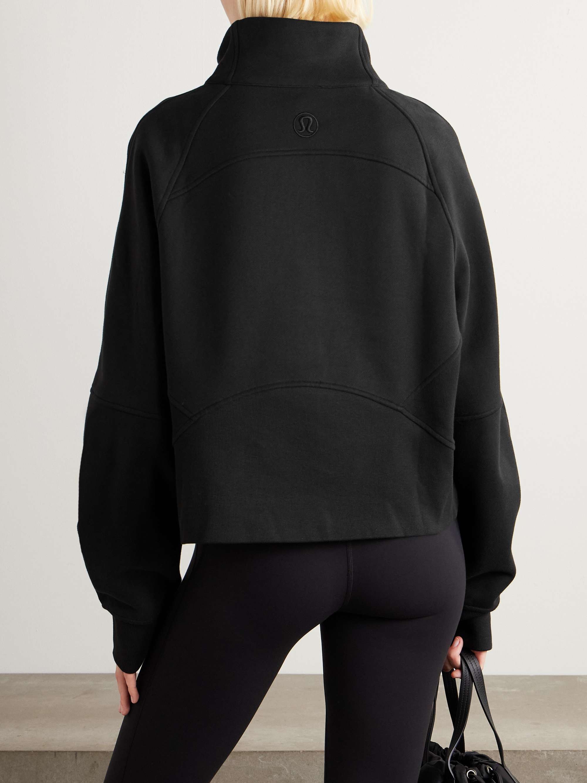 LULULEMON Scuba cotton-blend hoodie