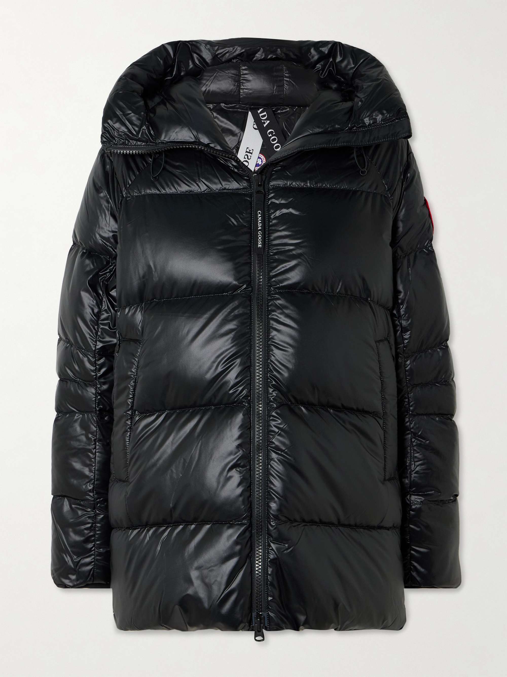 CANADA GOOSE Cypress hooded quilted recycled shell down jacket