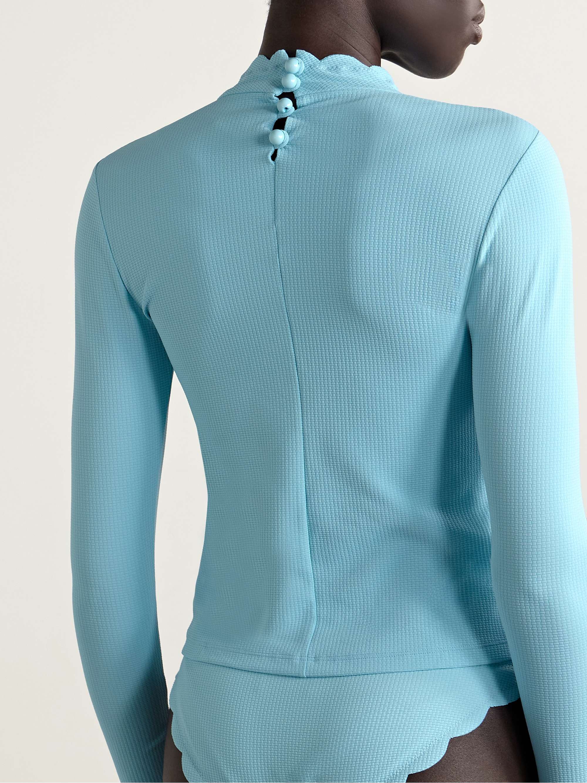 MARYSIA Swamis floral-print rash guard