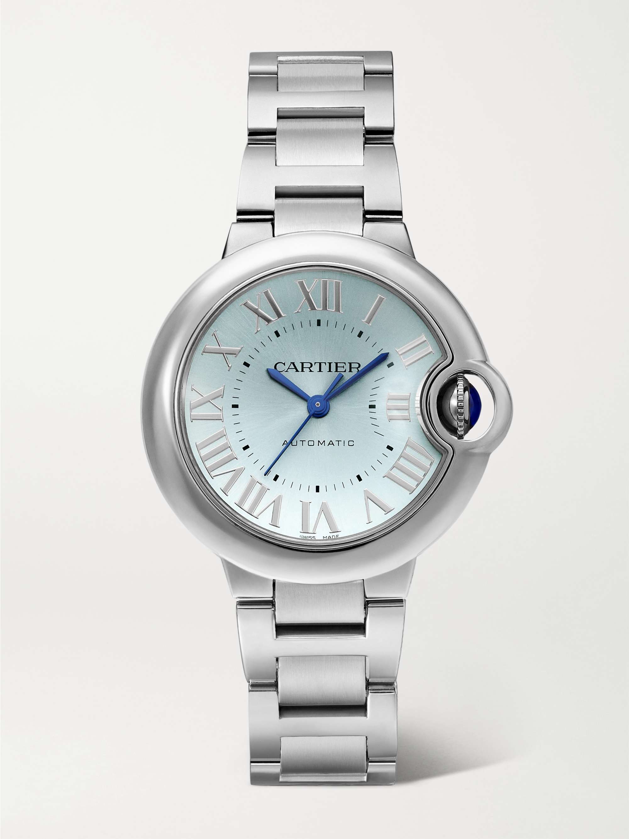 CARTIER Ballon Bleu de Cartier Automatic 33mm stainless steel watch