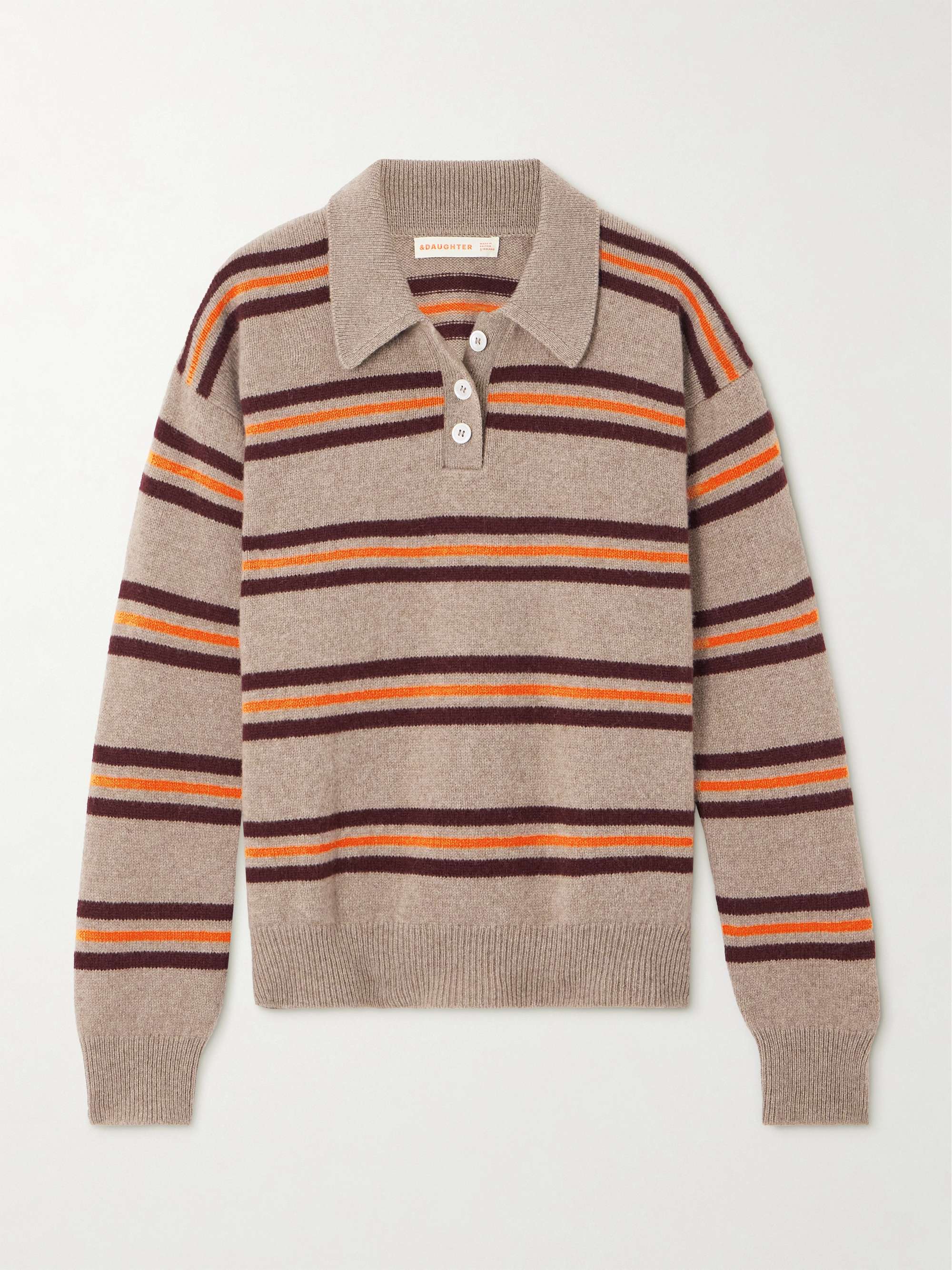 &DAUGHTER Edith striped wool sweater