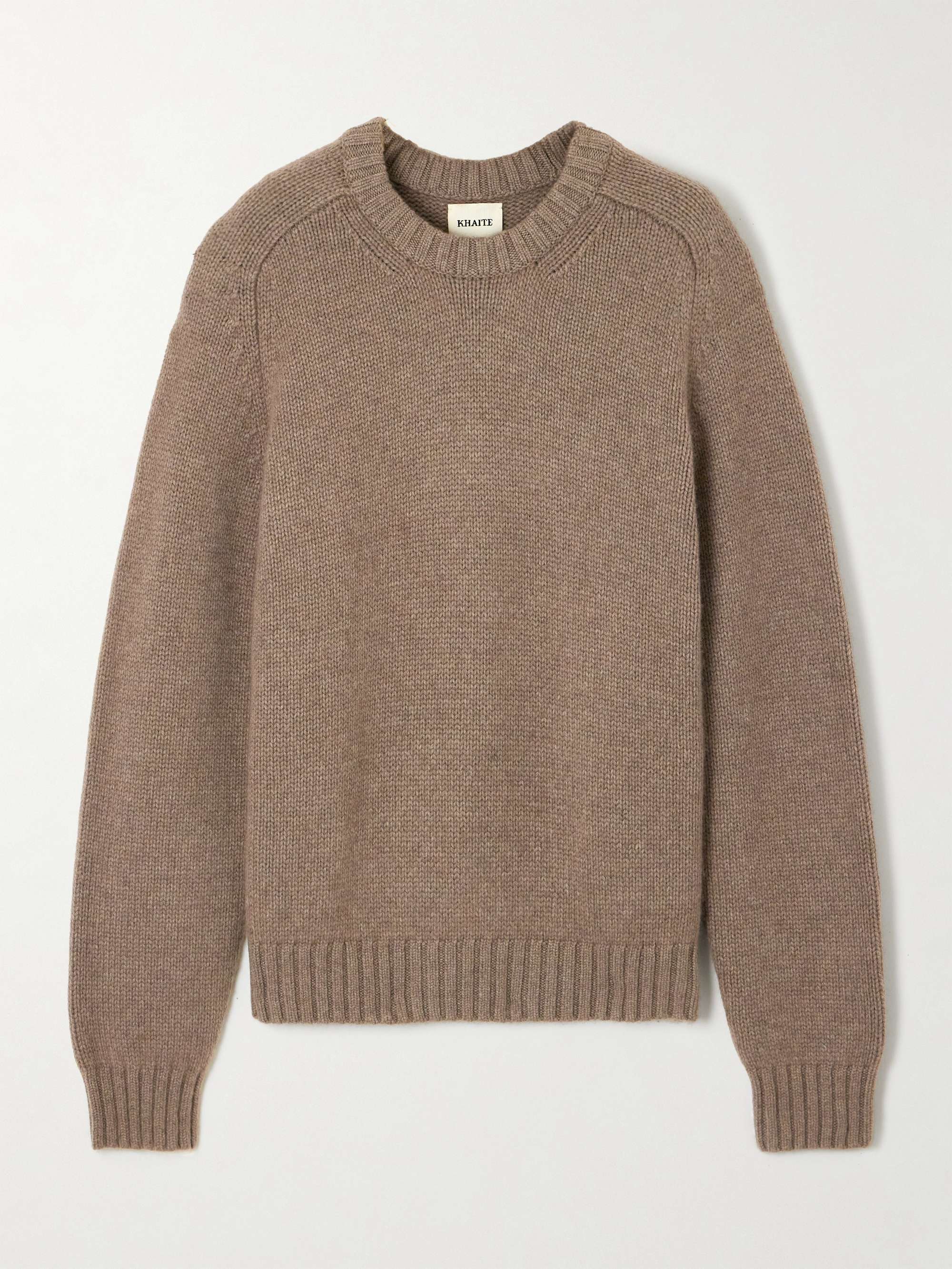 KHAITE Mae cashmere sweater