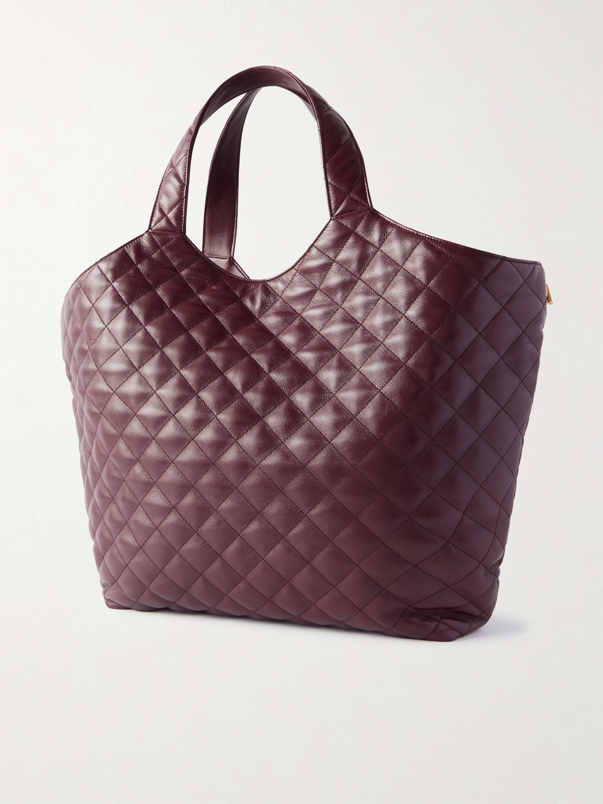 SAINT LAURENT Icare extra large embellished quilted leather tote