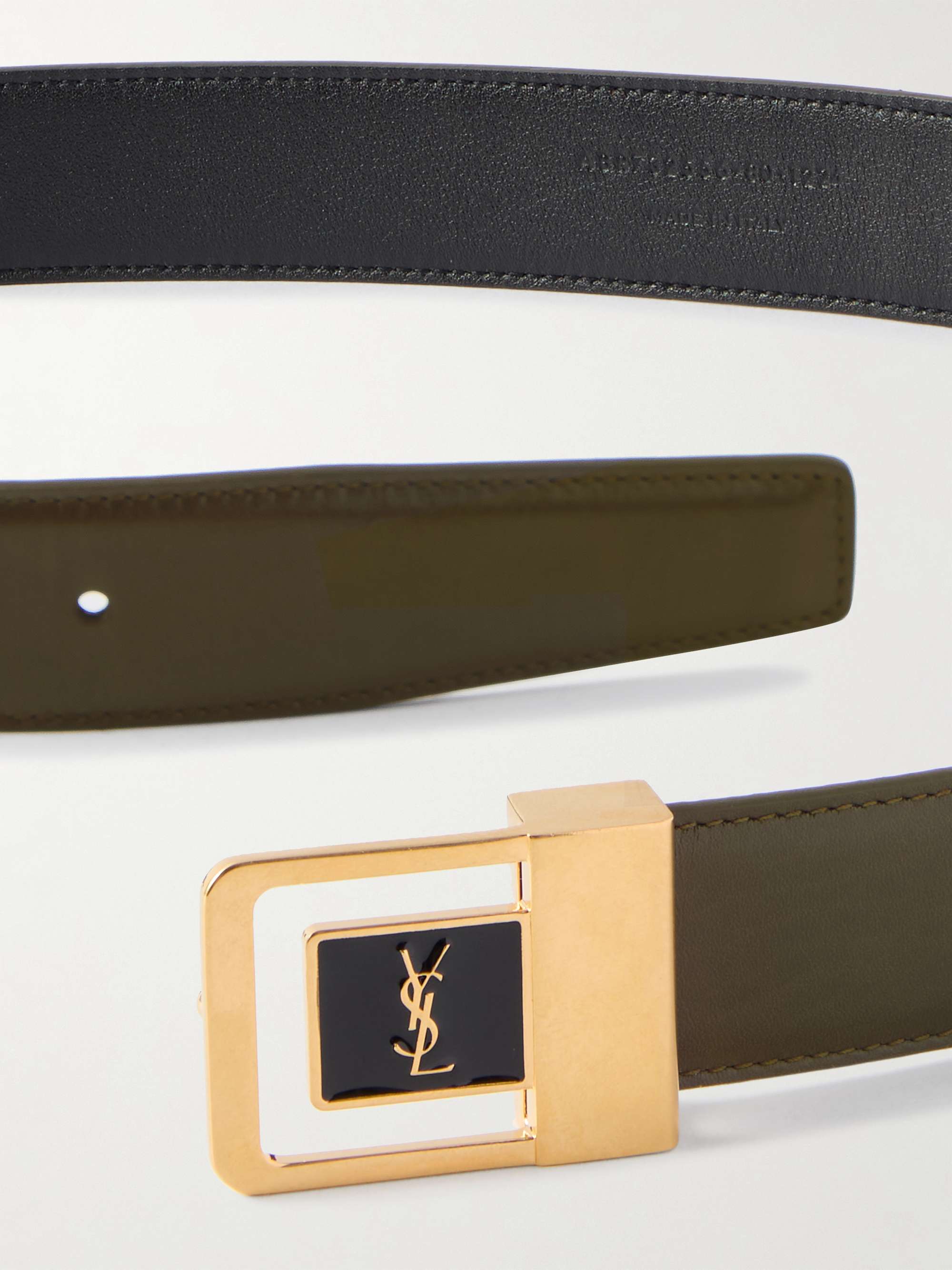 SAINT LAURENT Leather belt