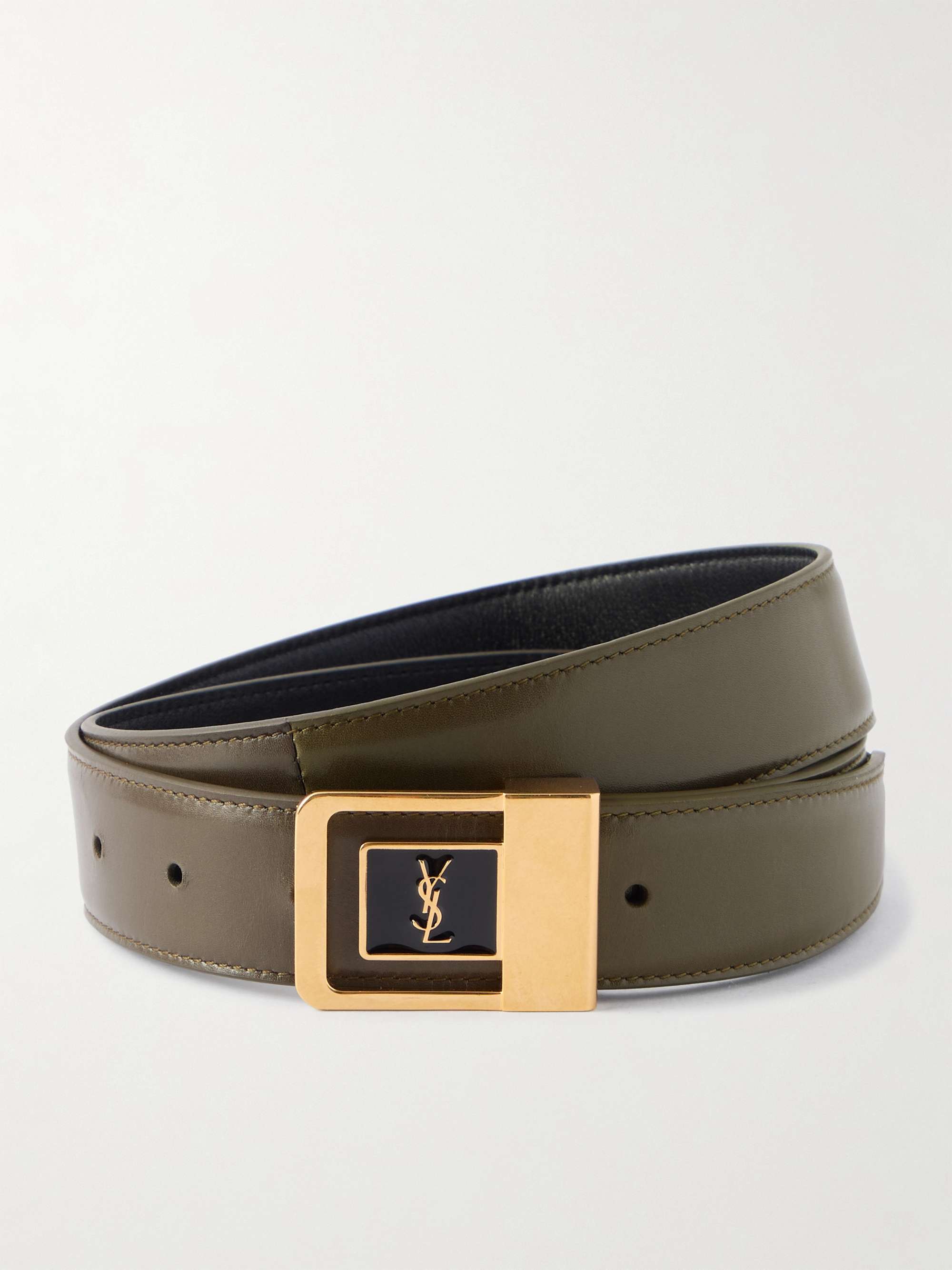 SAINT LAURENT Leather belt
