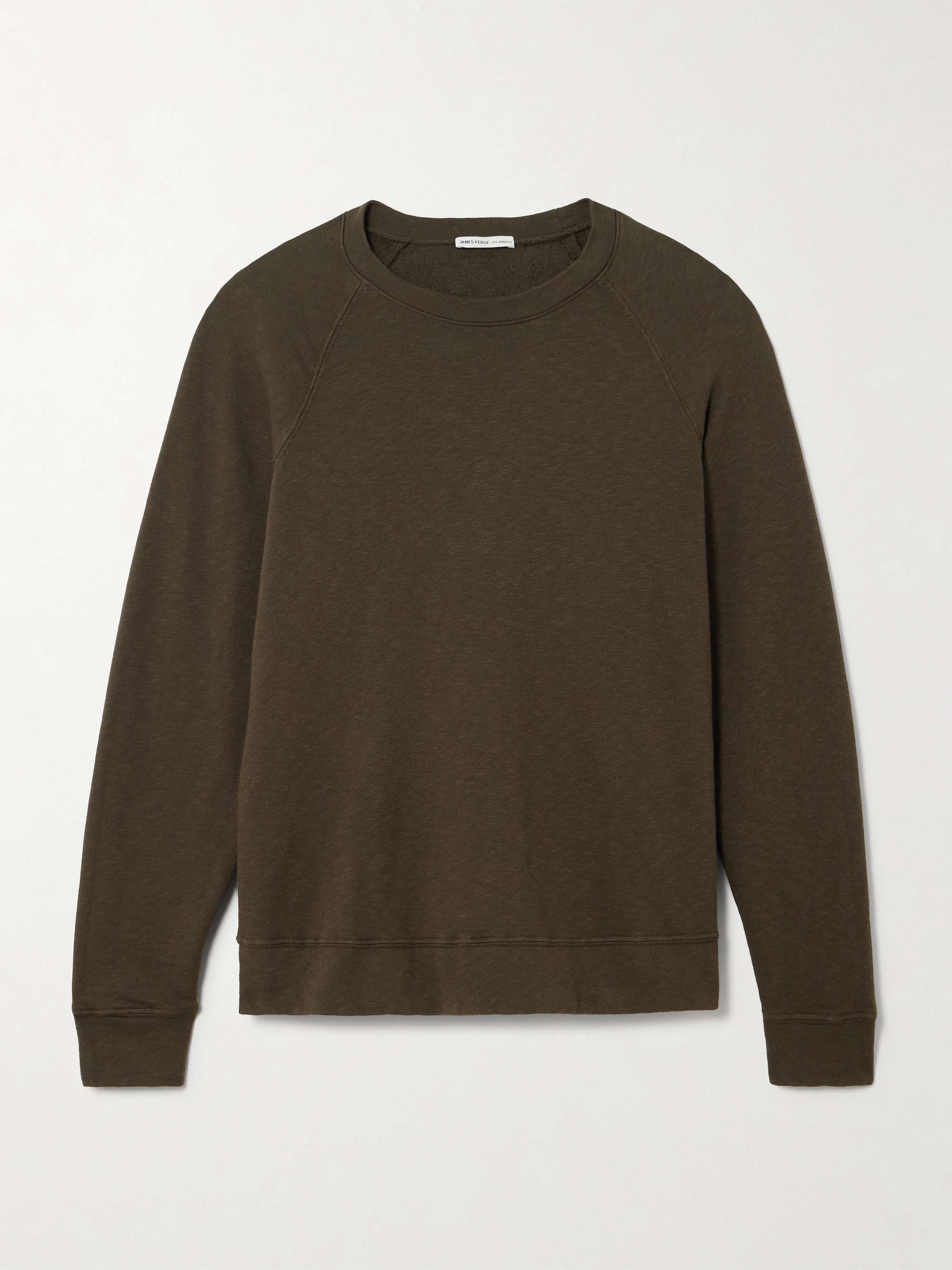 JAMES PERSE Supima cotton-terry sweatshirt
