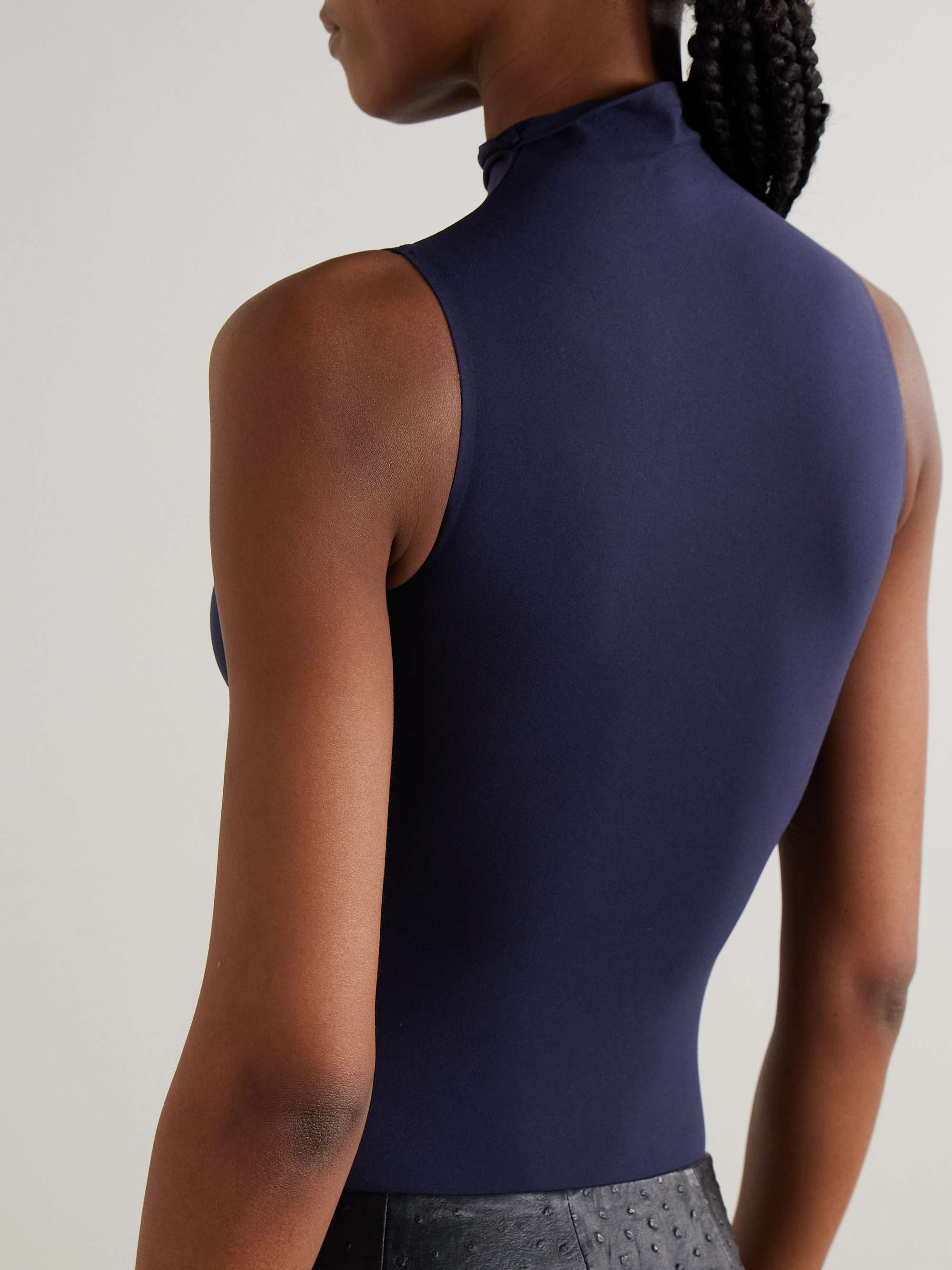 COMMANDO Ballet stretch-jersey thong bodysuit