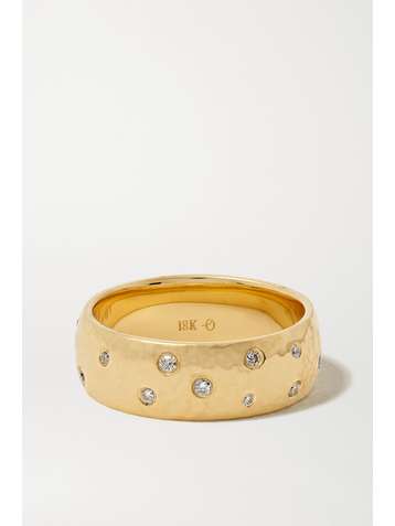 OCTAVIA ELIZABETH + NET SUSTAIN Étoile 18-karat recycled gold diamond ring