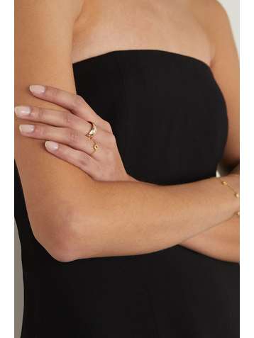 OCTAVIA ELIZABETH + NET SUSTAIN Étoile 18-karat recycled gold diamond ring