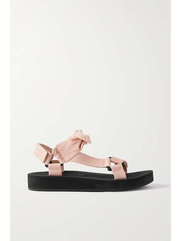 LOEFFLER RANDALL Maisie bow-embellished canvas sandals