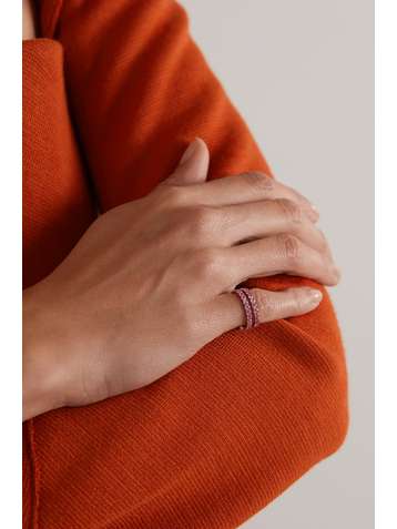 ANITA KO Coil 18-karat rose gold sapphire ring