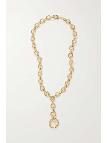 LAURA LOMBARDI Scala gold-plated necklace