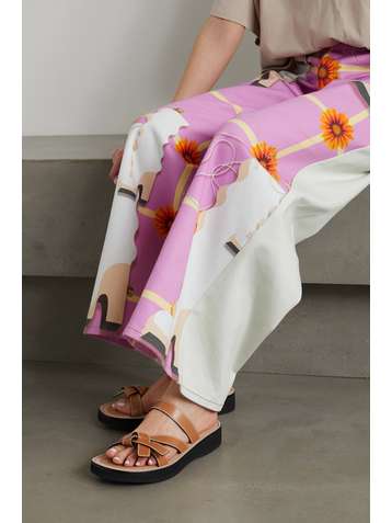 LOEWE Gate Pantoletten aus Leder