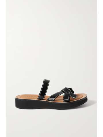 LOEWE Gate Pantoletten aus Leder