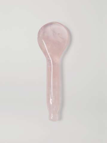 Lanshin Sculpting Spoon - Rose Quartz