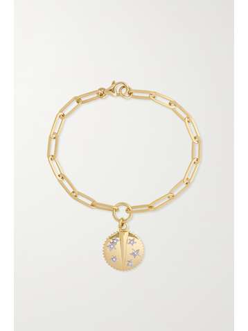 FOUNDRAE Resilience 18-karat gold diamond bracelet