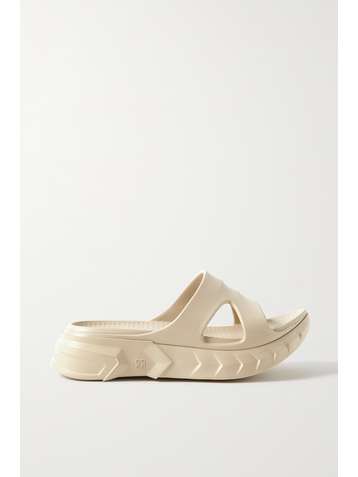 GIVENCHY Claquettes en caoutchouc Marshmallow