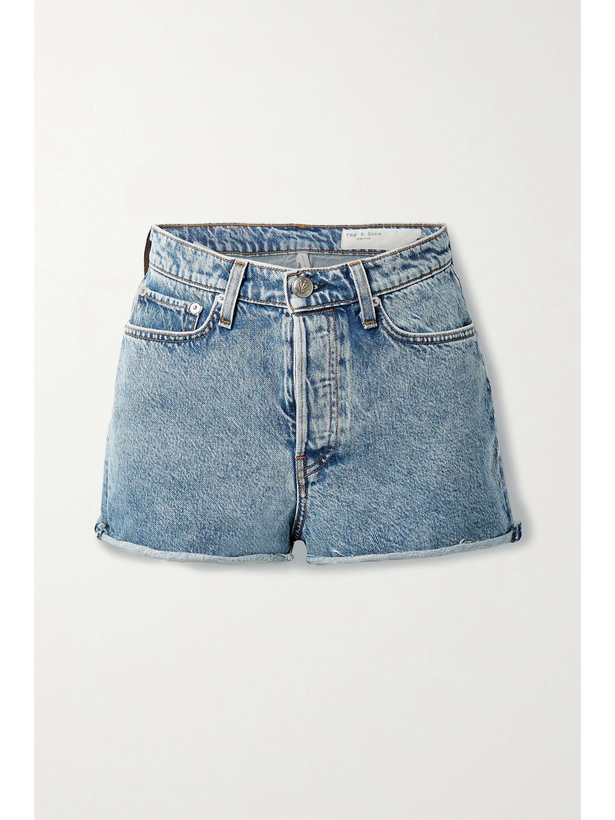 Light denim Maya denim shorts | RAG 