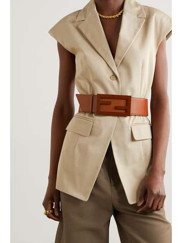 FENDI Leather waist belt
