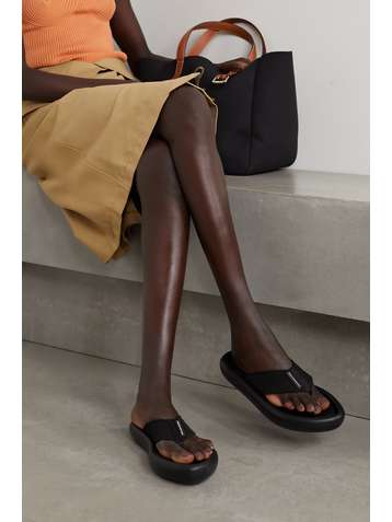 STELLA MCCARTNEY Air Slide recycled canvas flip flops