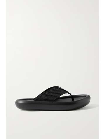 STELLA MCCARTNEY Air Slide recycled canvas flip flops