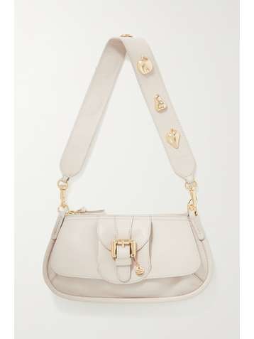 SEE BY CHLOÉ Lesly small embellished textured-leather shoulder bag