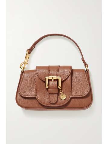 SEE BY CHLOÉ Lesly mini embellished textured-leather tote