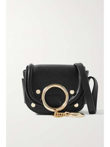 SEE BY CHLOÉ Mara mini embellished leather shoulder bag
